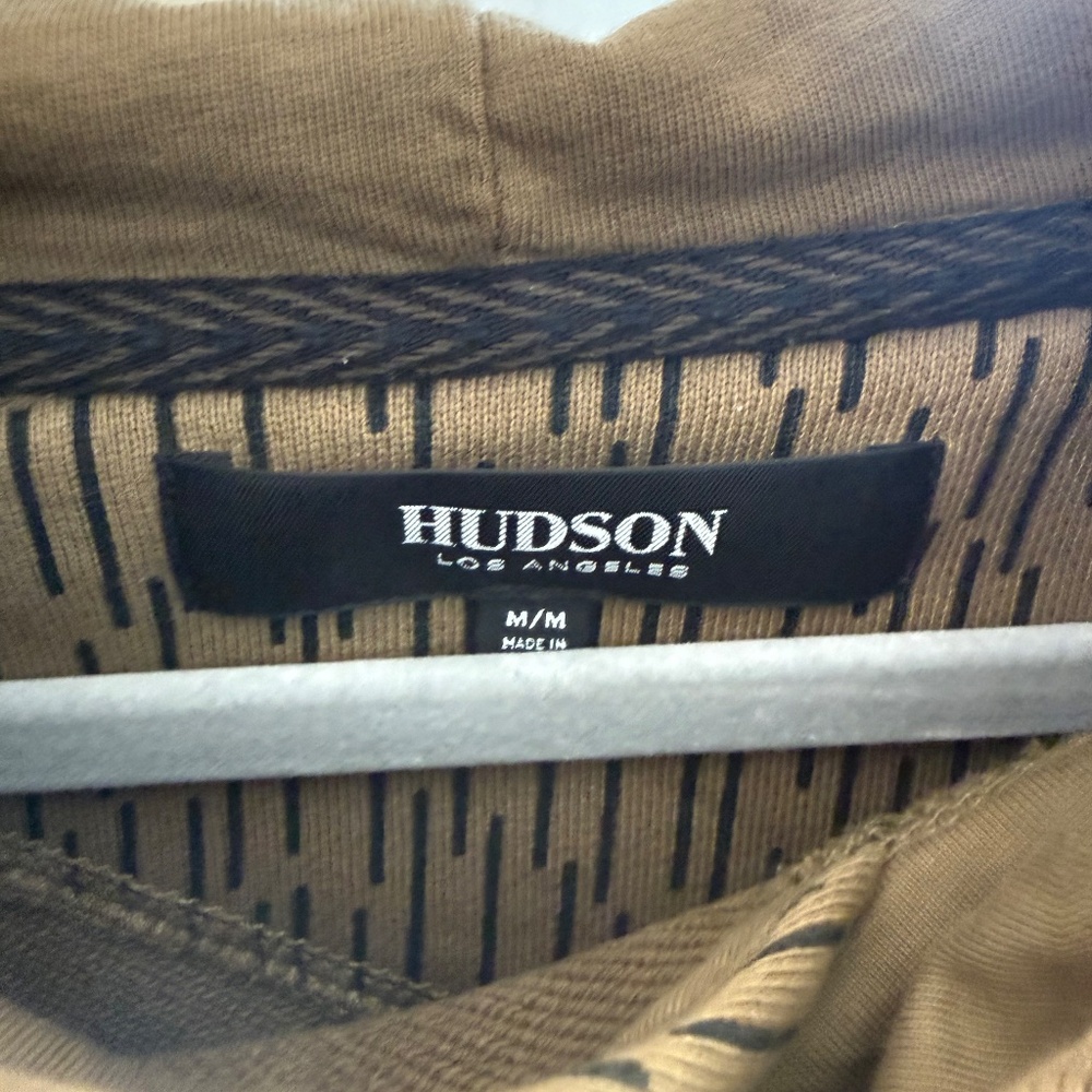Hudson Green/Tan Striped Sweatshirt - Picture 4 of 4
